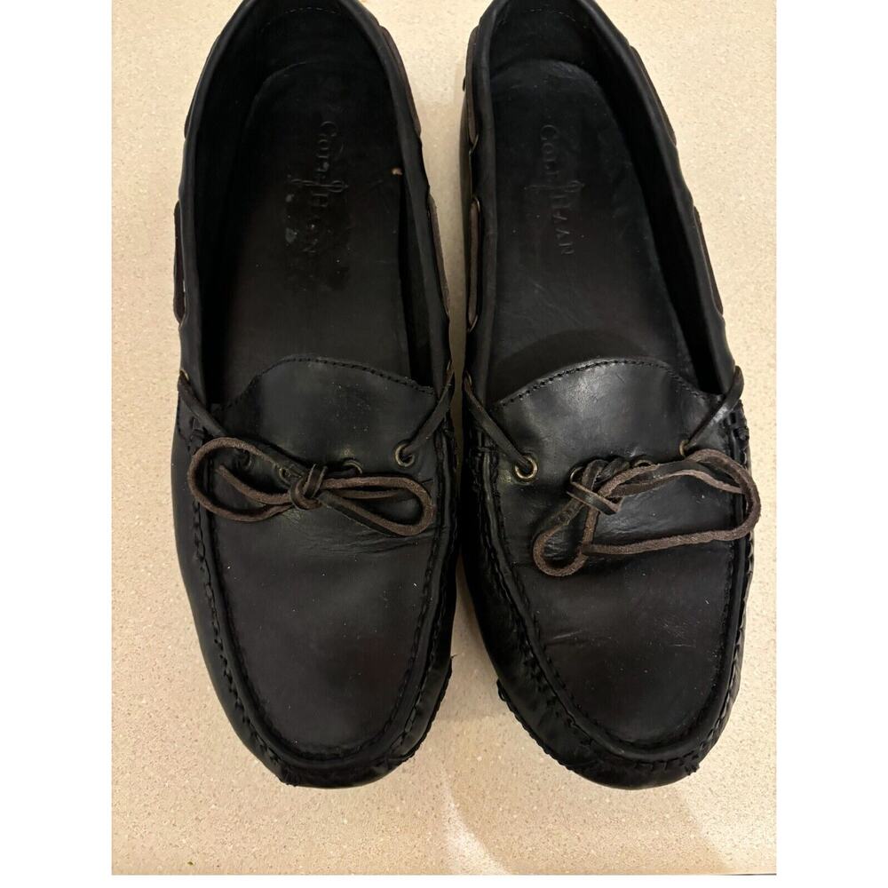 Men's Cole Haan Black Gunnison II Driver Loafer Size 9.5 D